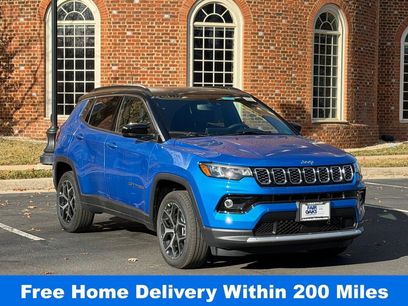 New 2026 Jeep Compass Limited w/ Sun, Sound & Navigation Group