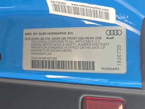 Used 2023 Audi TTS 2.0T image 29