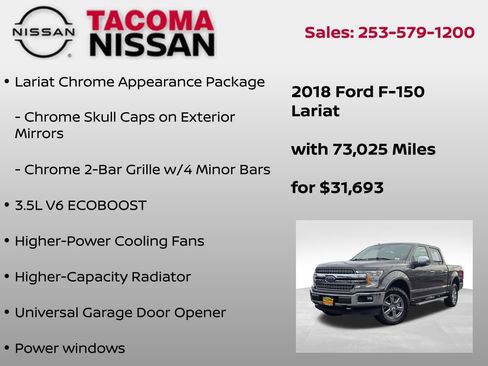 Used 2018 Ford F150 Lariat image 18