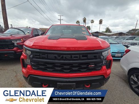 Used 2025 Chevrolet Silverado 1500 Custom Trail Boss w/ LPO, Dark Essentials Package AWD/4WD image 12