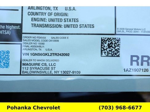 New 2026 Chevrolet Suburban High Country AWD/4WD image 31