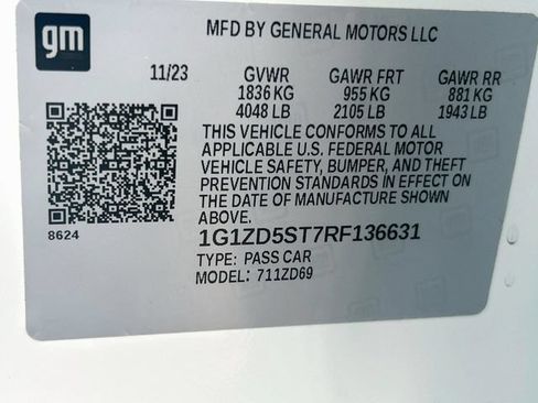 Used 2024 Chevrolet Malibu LT FWD image 38