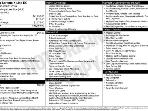 Certified 2024 Kia Sorento X-Line EX image 2
