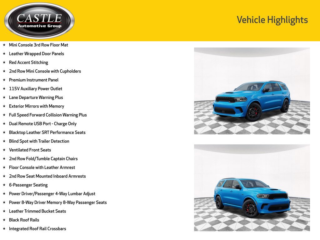 New 2027 Dodge Durango R/T AWD/4WD image 14