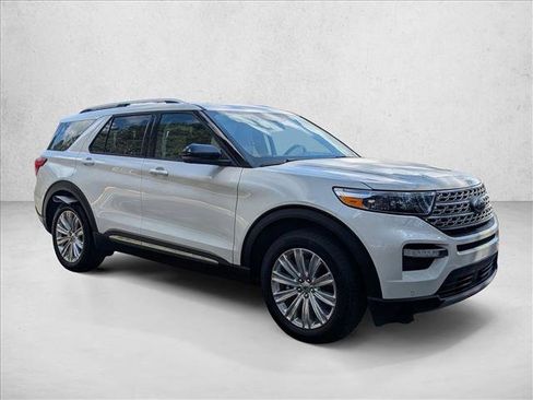 Used 2021 Ford Explorer Limited w/ Hybrid Equipment Group 310A AWD/4WD image 3