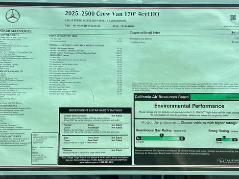 New 2025 Mercedes-Benz Sprinter 2500 image 27