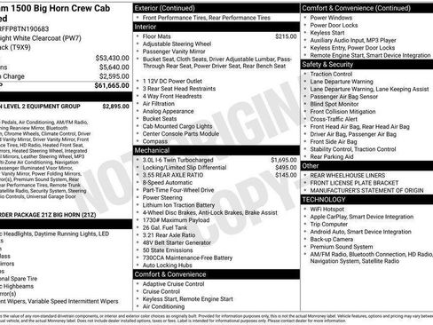 New 2026 RAM 1500 Big Horn AWD/4WD image 8