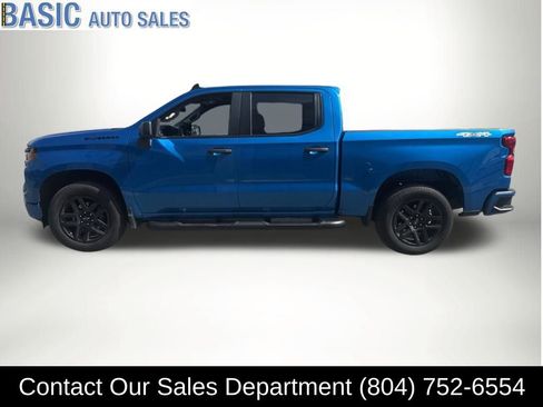 Used 2024 Chevrolet Silverado 1500 Custom w/ LPO, Dark Essentials Package image 1