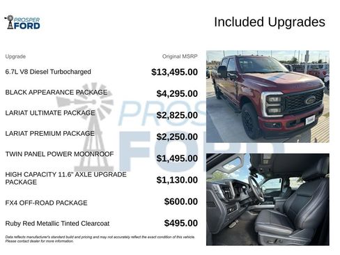 New 2026 Ford F250 Lariat w/ Black Appearance Package image 28