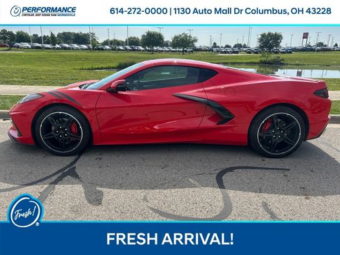 Used 2023 Chevrolet Corvette Stingray Premium Cpe w/ Chrome Exterior Badge Package RWD image 7
