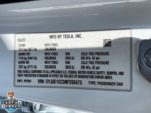 Used 2022 Tesla Model 3 Performance AWD/4WD image 22