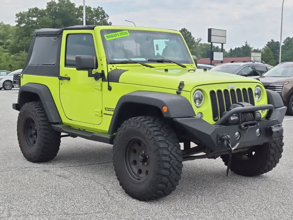 Used 2016 Jeep Wrangler Sport w/ Quick Order Package 24S AWD/4WD image 2