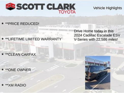 Used 2024 Cadillac Escalade ESV V image 7