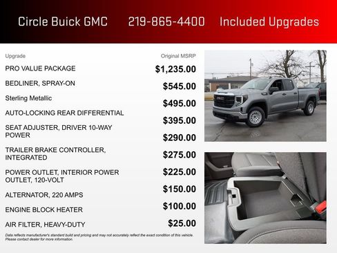 New 2026 GMC Sierra 1500 Pro w/ Pro Value Package image 3