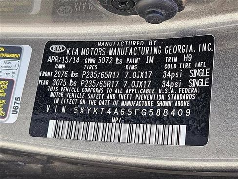 Used 2015 Kia Sorento LX FWD image 23