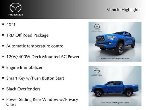 Used 2021 Toyota Tacoma TRD Off-Road AWD/4WD image 4