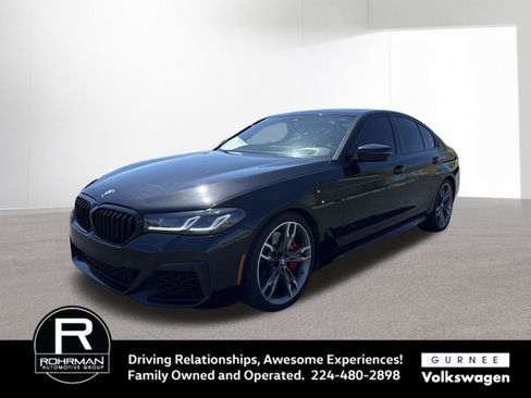 Used 2021 BMW M550i xDrive w/ Dynamic Handling Package AWD/4WD image 5