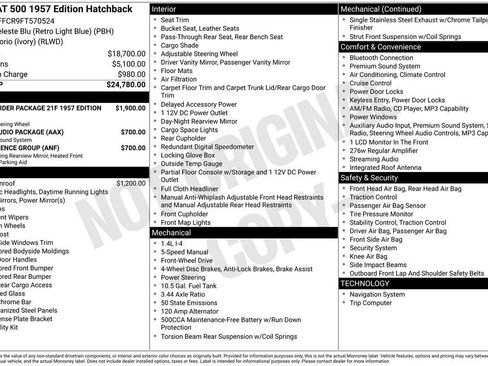 Used 2015 FIAT 500 1957 Edition image 15