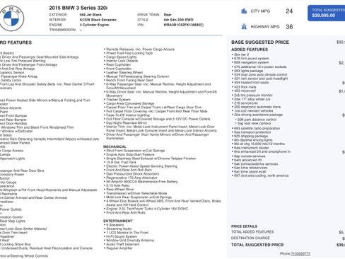 Used 2015 BMW 320i Sedan image 4