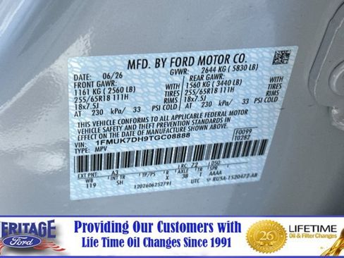 New 2026 Ford Explorer Active w/ Active Comfort Package RWD image 29