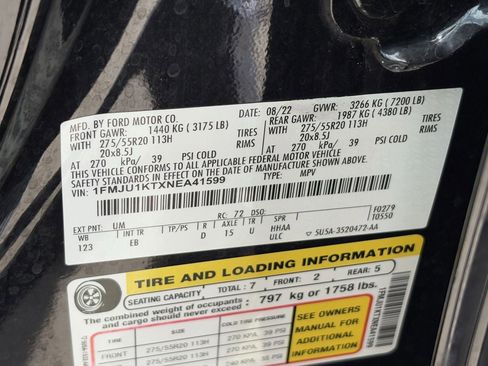 Used 2022 Ford Expedition Limited RWD image 33