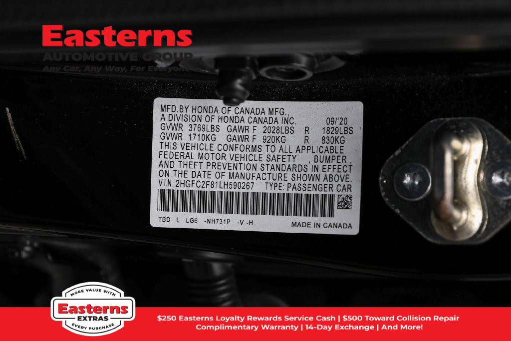 Used 2020 Honda Civic Sport image 32