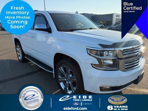 Used 2017 Chevrolet Tahoe Premier w/ Max Trailering Package AWD/4WD image 1