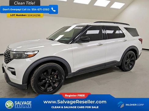 Used 2024 Ford Explorer ST-Line w/ Class IV Trailer Tow Package RWD image 1