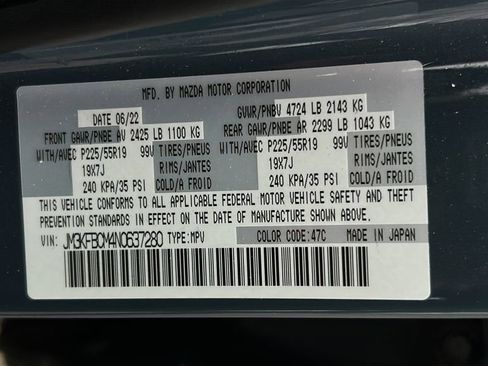 Used 2022 MAZDA CX-5 Carbon Edition image 31