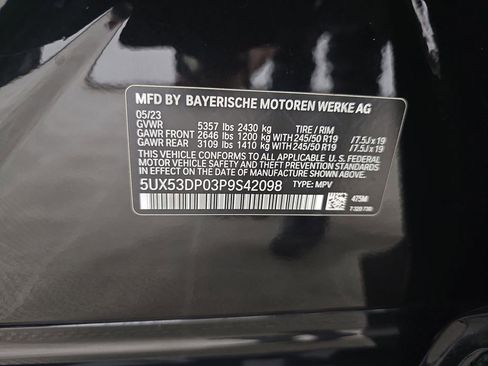 Used 2023 BMW X3 xDrive30i w/ M Sport Package image 34