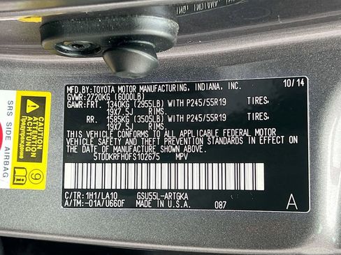 Used 2015 Toyota Highlander Limited image 29