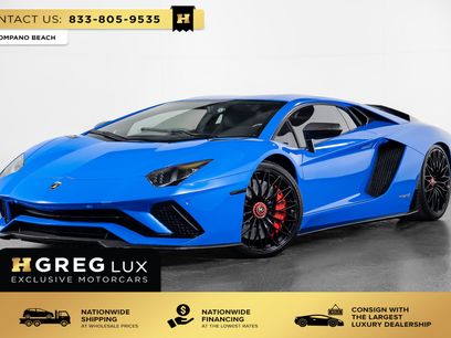 Used 2018 Lamborghini Aventador S
