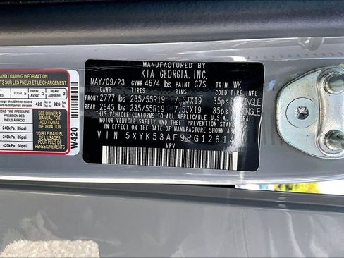Certified 2023 Kia Sportage SX FWD image 17