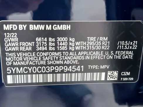 Used 2023 BMW X6 M w/ Executive Package AWD/4WD image 30