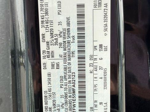 Used 2021 Ford F150 XL w/ STX Appearance Package AWD/4WD image 60