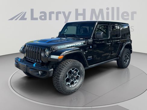 Used 2023 Jeep Wrangler Unlimited Rubicon 4xe w/ Steel Bumper Group AWD/4WD image 1