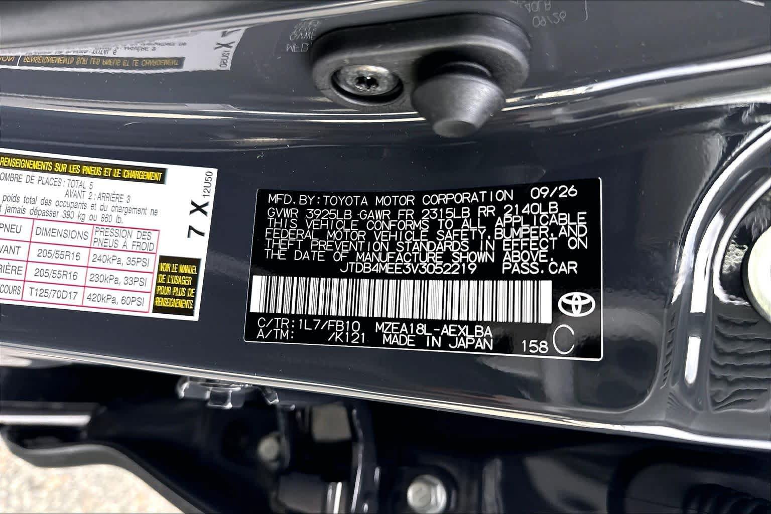 New 2027 Toyota Corolla LE FWD image 22