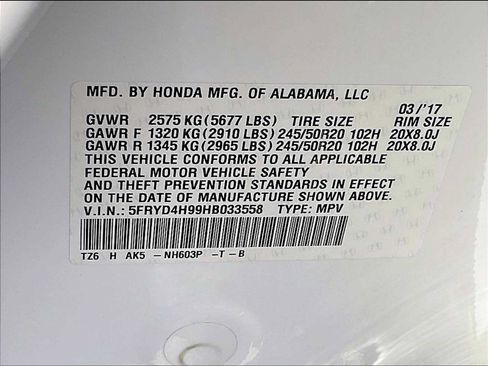 Used 2017 Acura MDX SH-AWD image 33