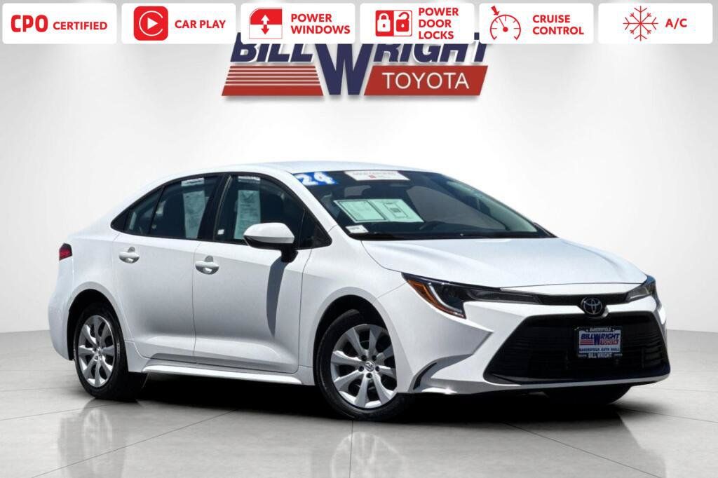 Certified 2024 Toyota Corolla LE FWD image 1