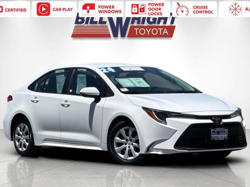 Certified 2024 Toyota Corolla LE FWD image 1
