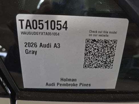 New 2026 Audi A3 2.0T Premium AWD/4WD image 25