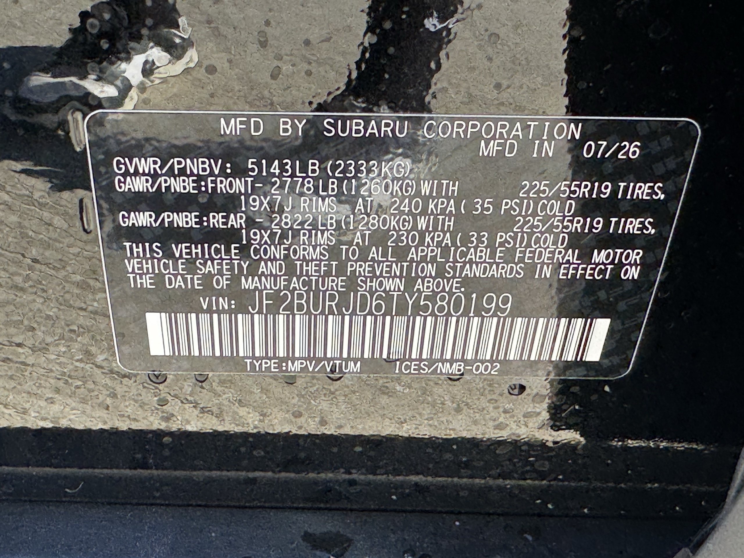 New 2026 Subaru Outback Touring XT AWD/4WD image 28