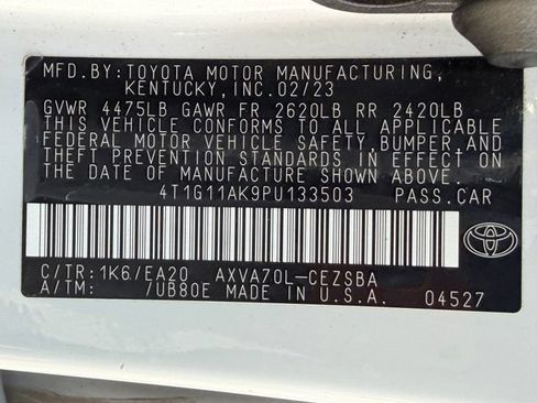 Used 2023 Toyota Camry SE FWD image 24