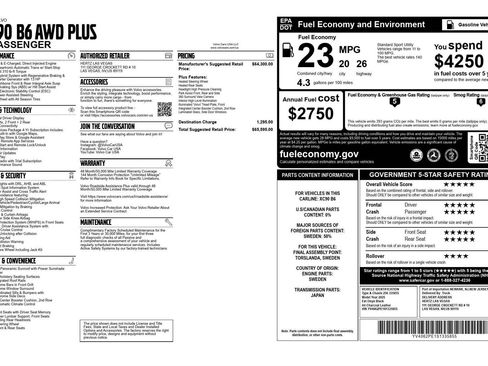 Used 2025 Volvo XC90 B6 Plus image 5