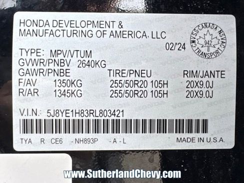 Used 2024 Acura MDX Advance image 55