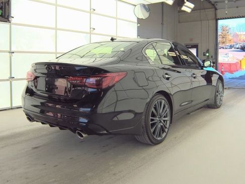 Used 2023 INFINITI Q50 Red Sport 400 w/ Black Opal Edition image 19
