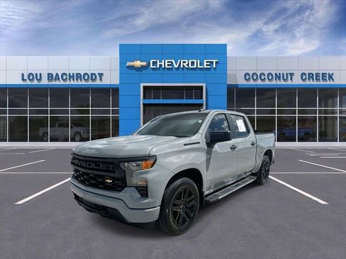 Used 2024 Chevrolet Silverado 1500 Custom w/ LPO, Dark Essentials Package RWD image 4