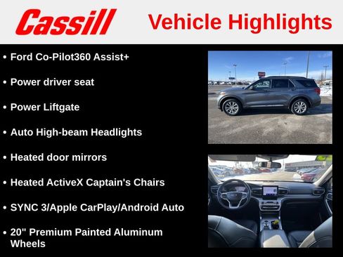 Used 2023 Ford Explorer XLT w/ Equipment Group 202A image 14