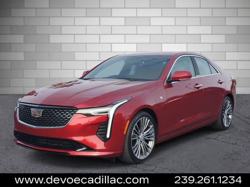 Used 2023 Cadillac CT4 Premium Luxury w/ Climate Package image 1
