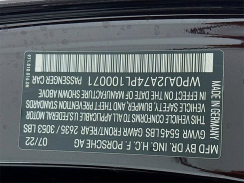 Used 2023 Porsche Panamera Platinum Edition image 34